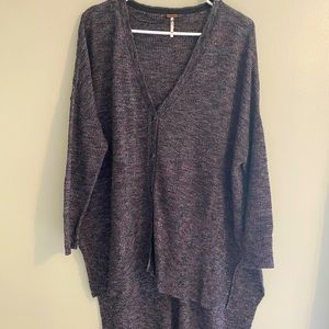 Free People | Tunic Sweater Knit Multi Color